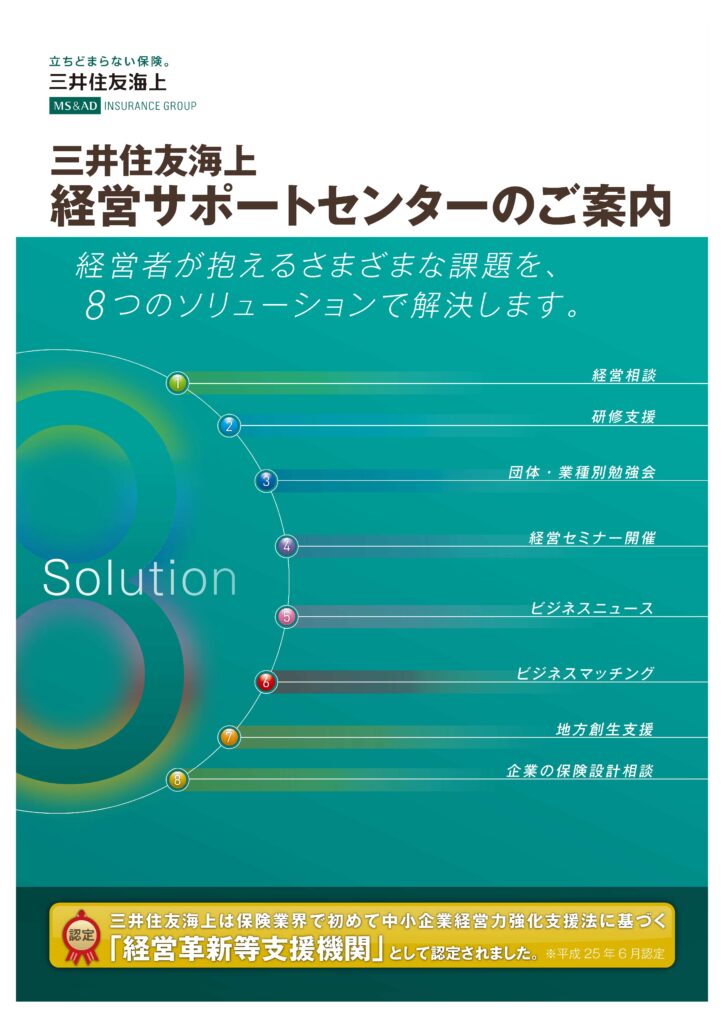三井住友海上サポートセンターご案内